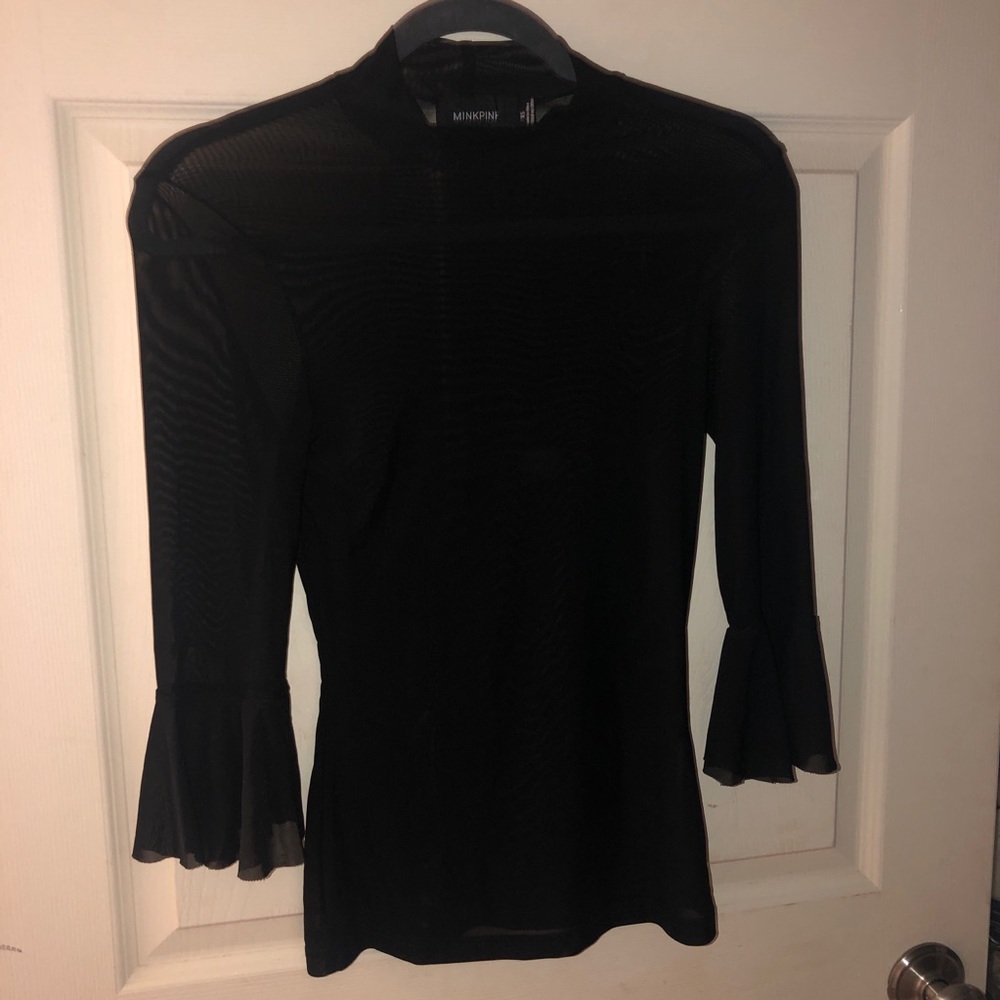 MINKPINK sheer top